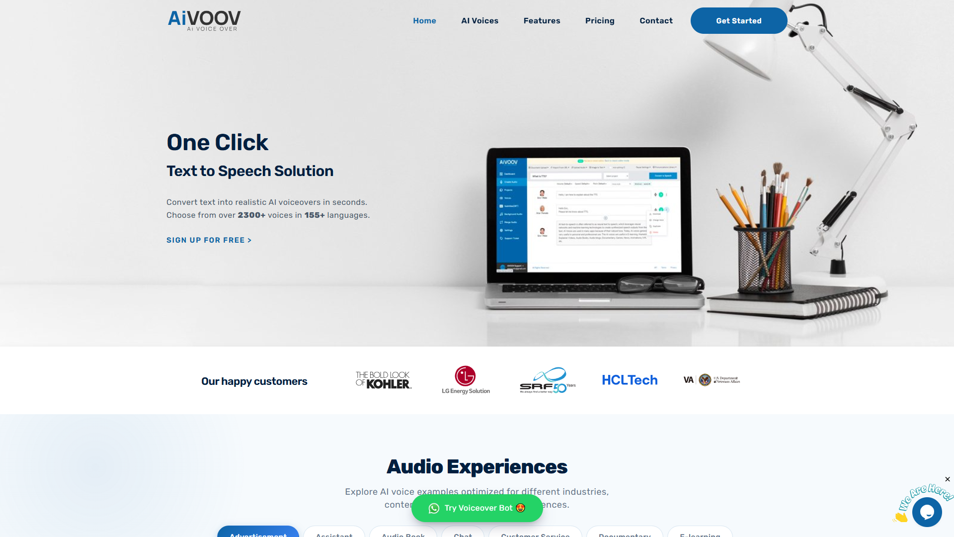 AiVOOV product screenshot