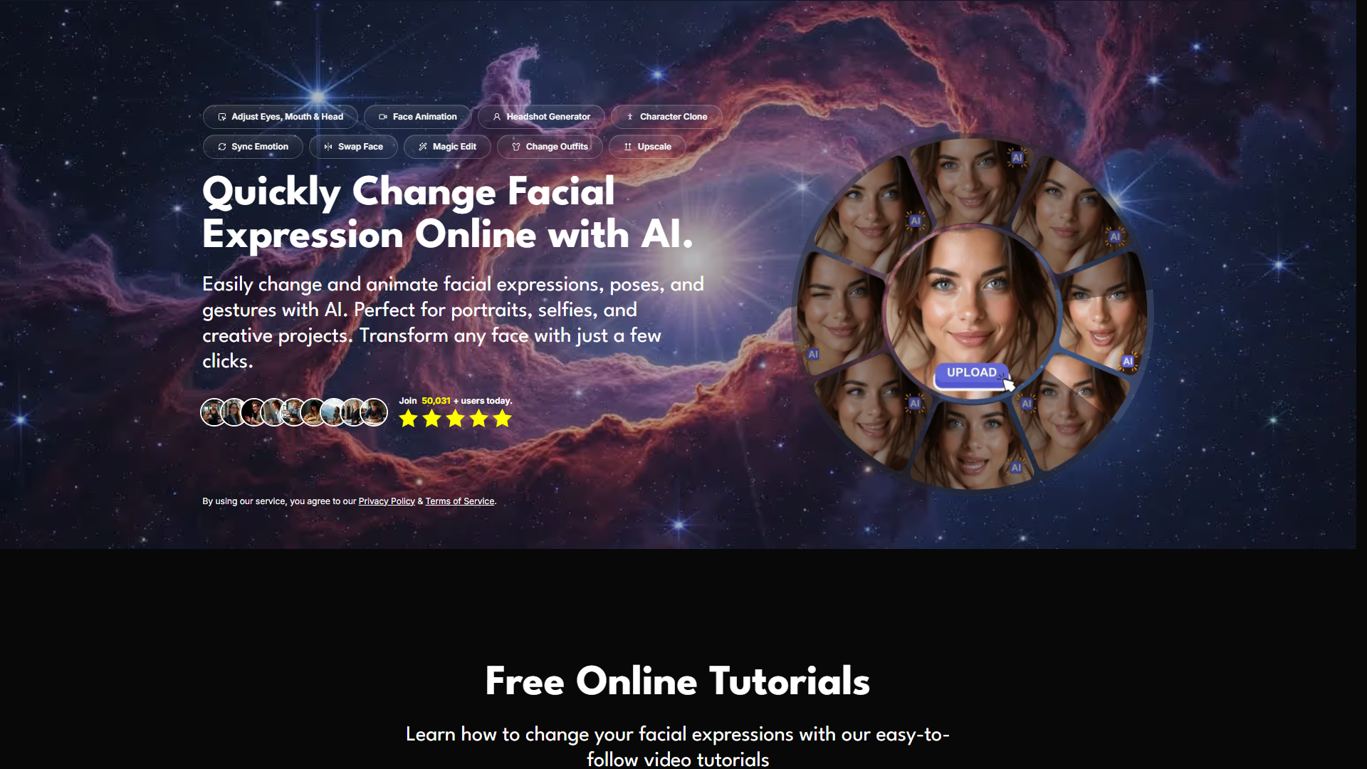 Expression Editor AI product screenshot