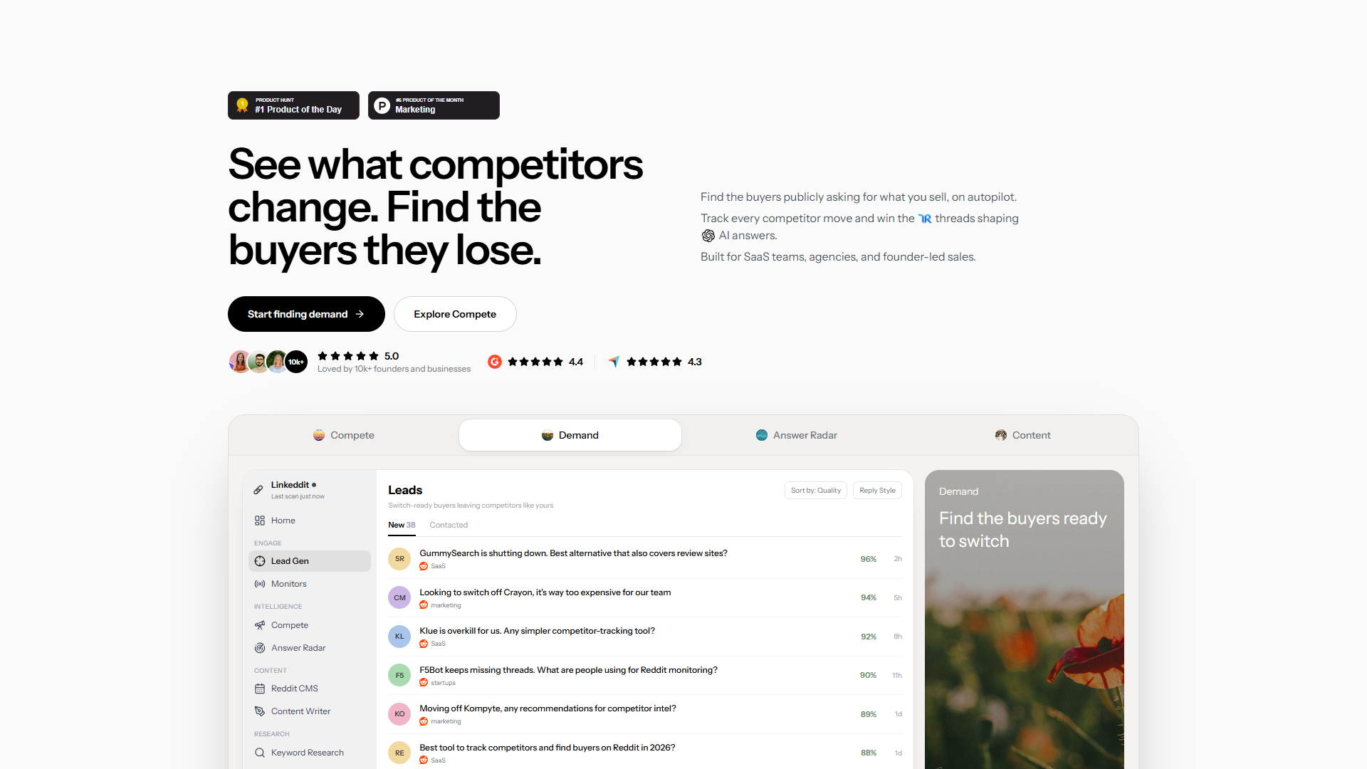 Linkeddit product screenshot