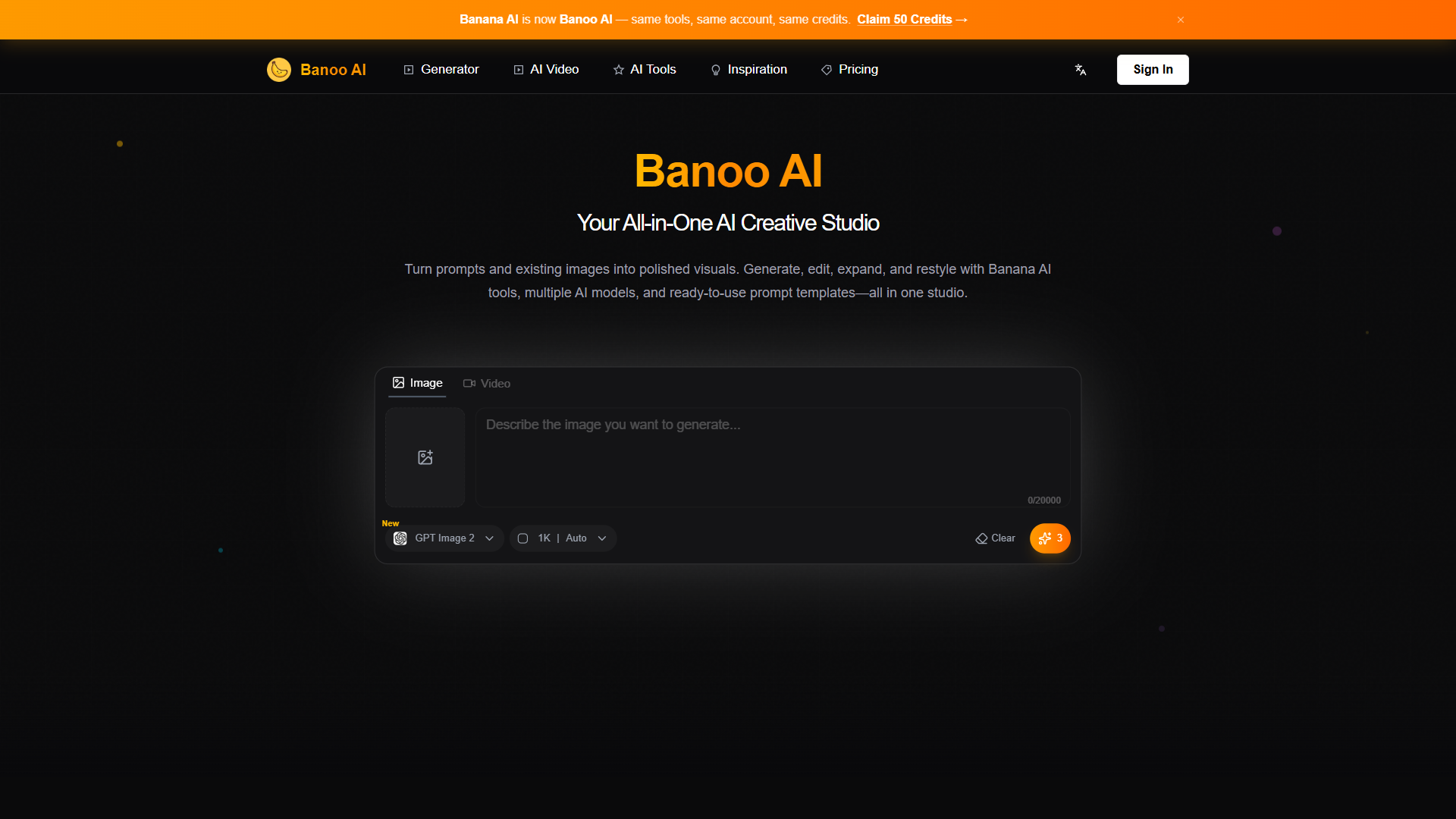 Banoo AI product screenshot