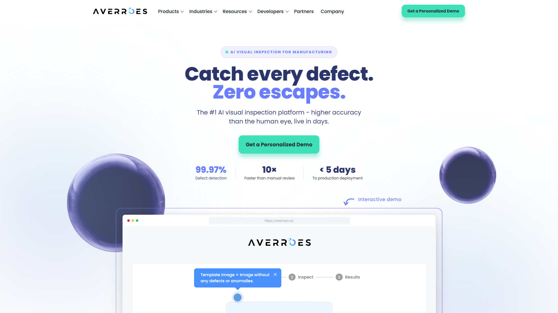 Averroes AI product screenshot