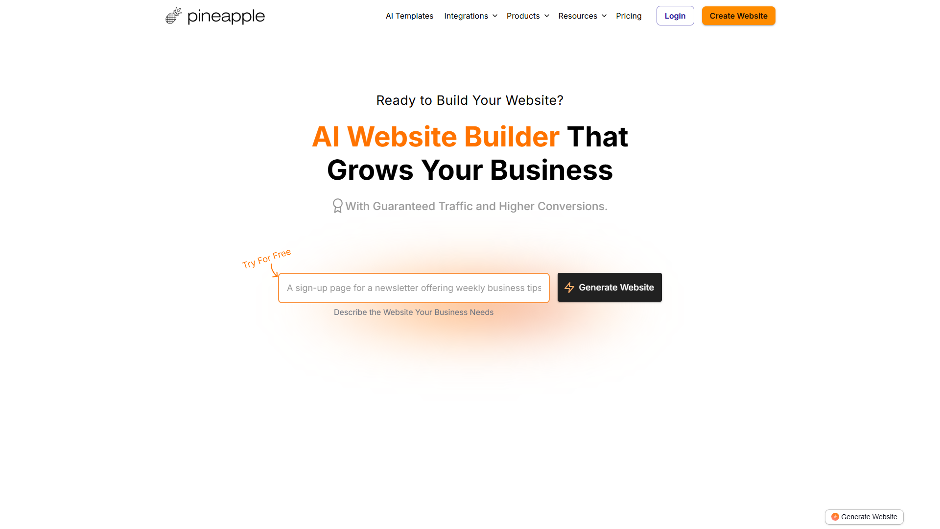 Pineapple Builder product screenshot