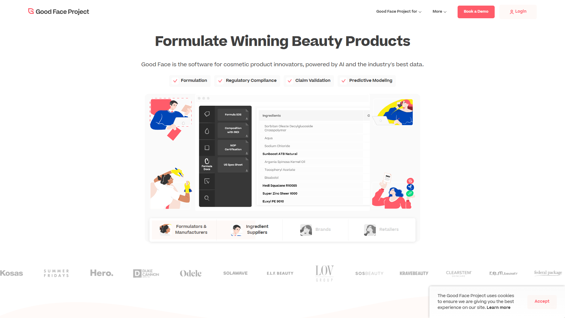 Good Face Project product screenshot