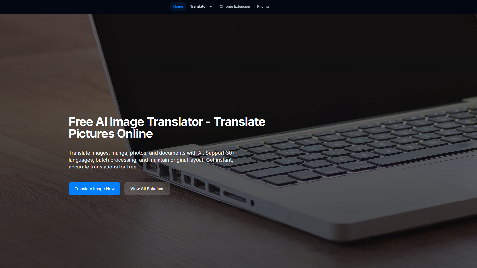 TranslateImg product screenshot
