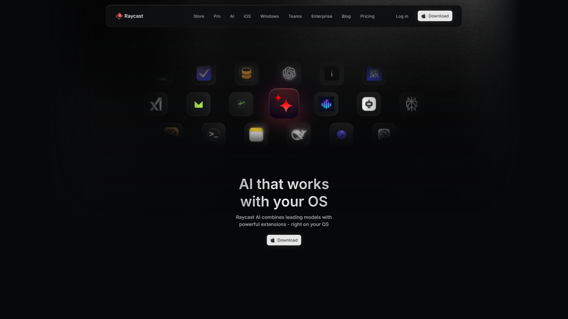 Raycast AI product screenshot