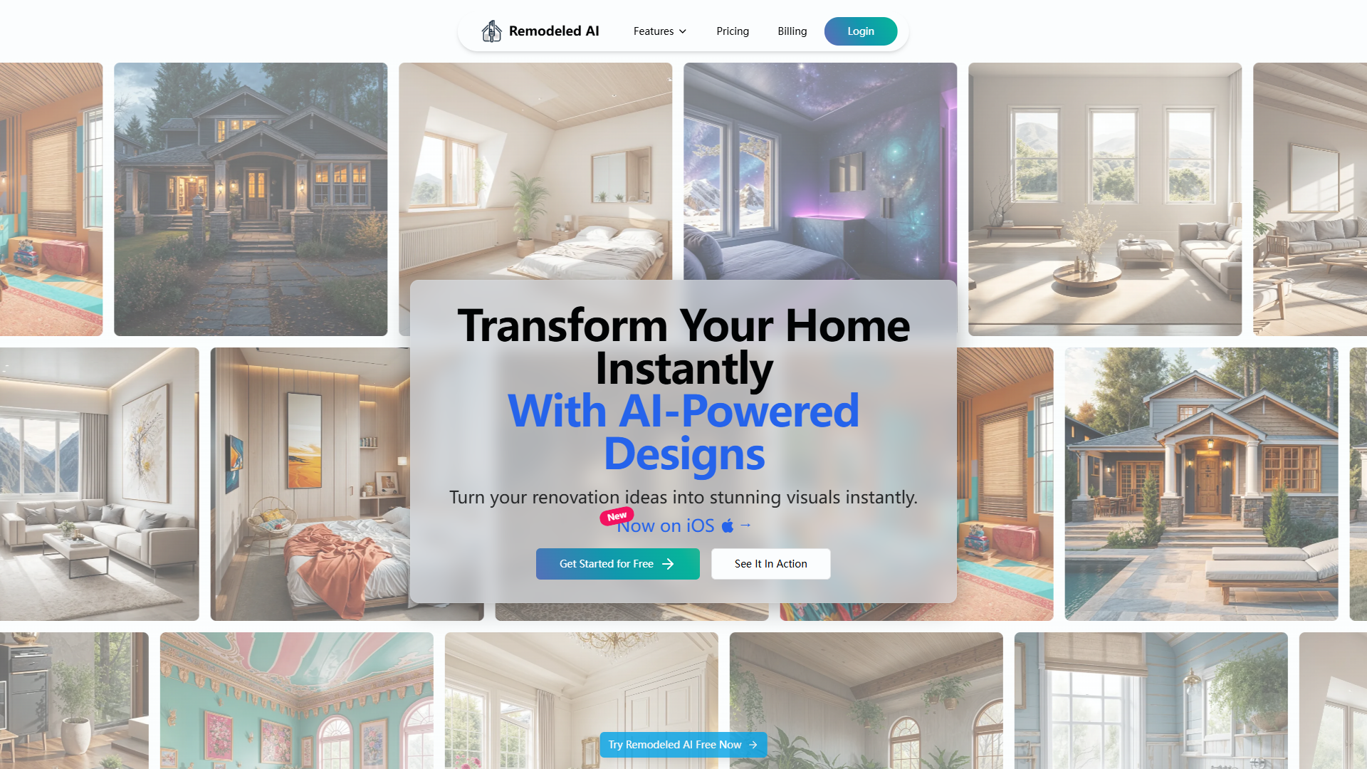 Remodeled AI product screenshot