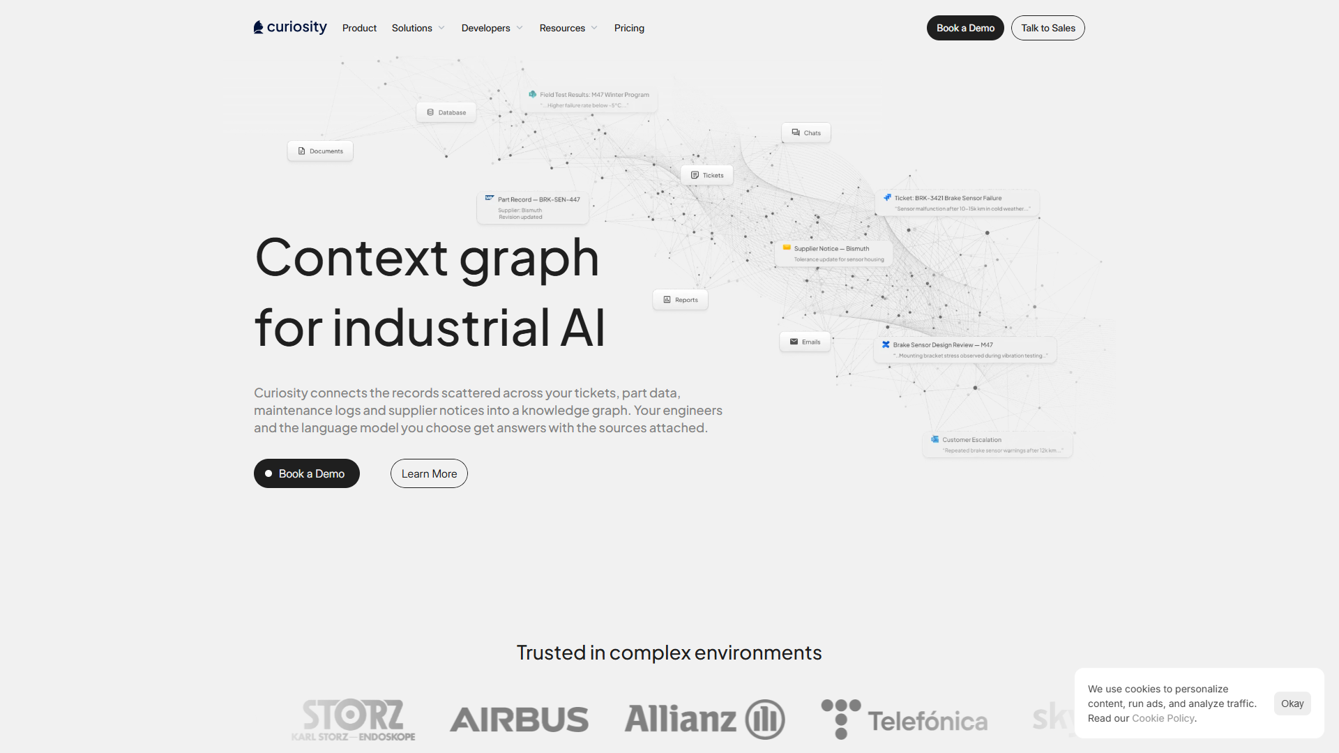 Curiosity product screenshot