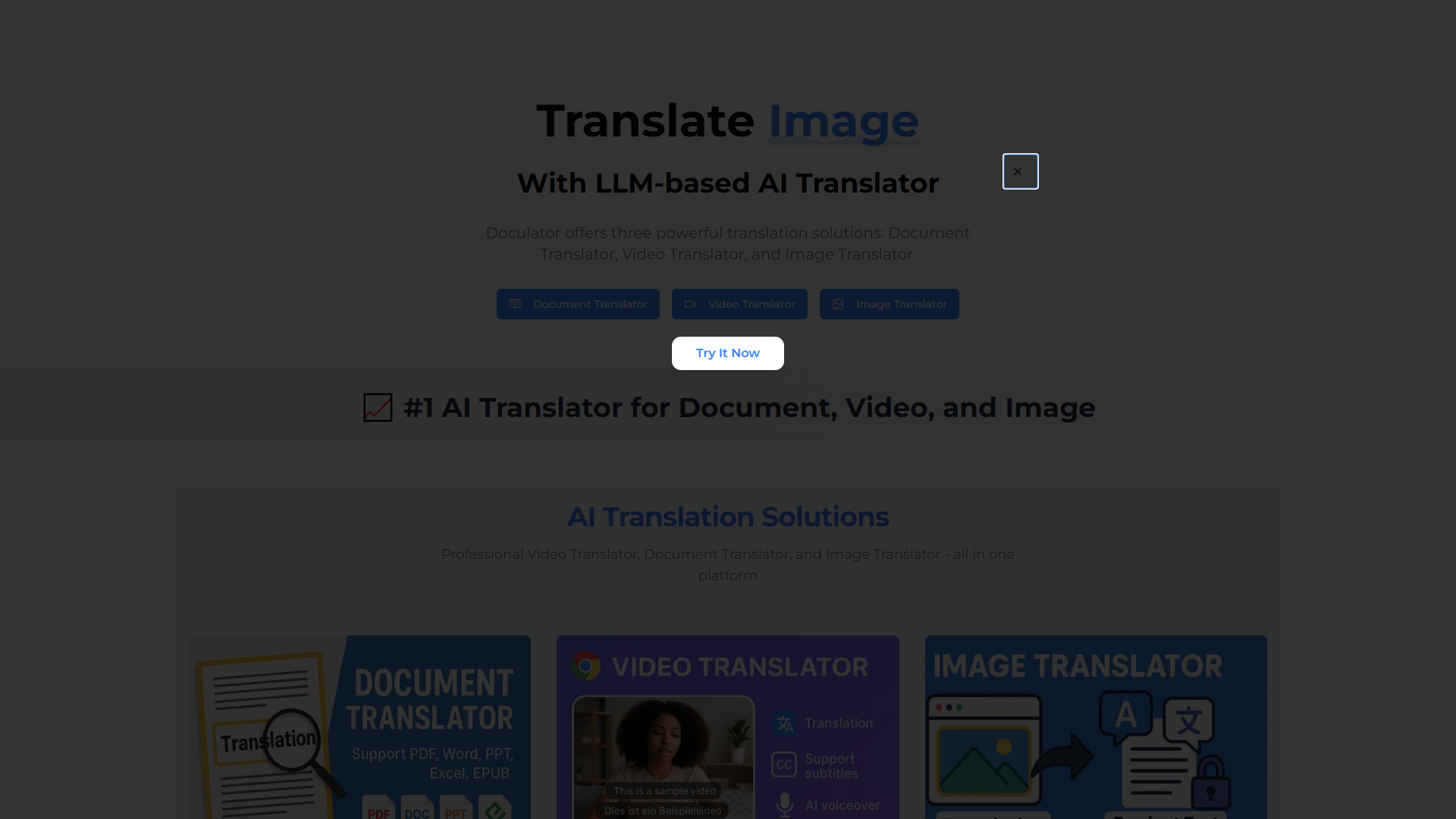 Doculator product screenshot