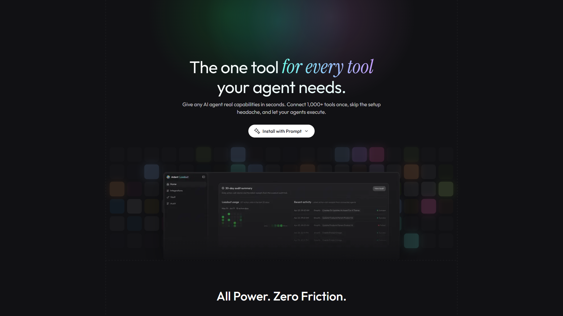 Aident Loadout product screenshot