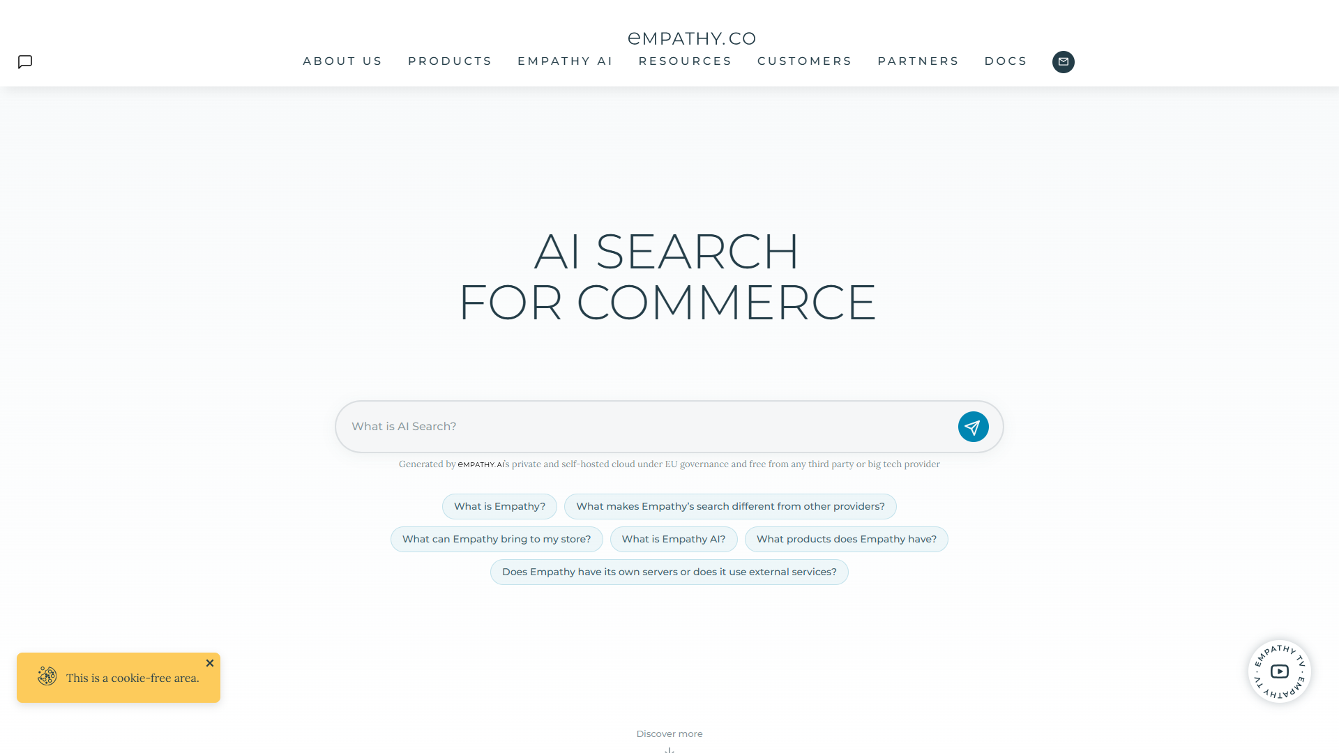 empathy.co product screenshot