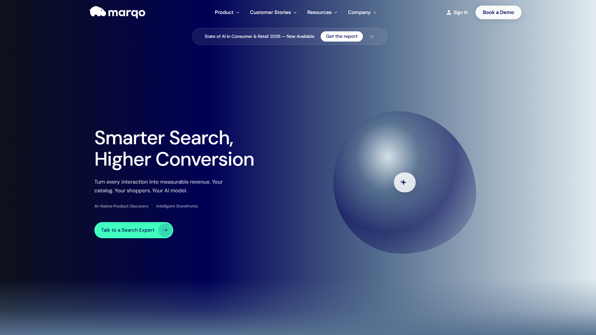 Marqo product screenshot