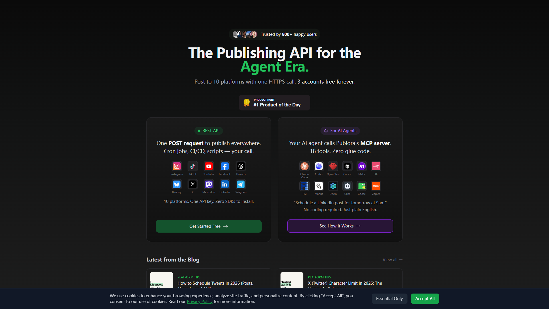 Publora product screenshot