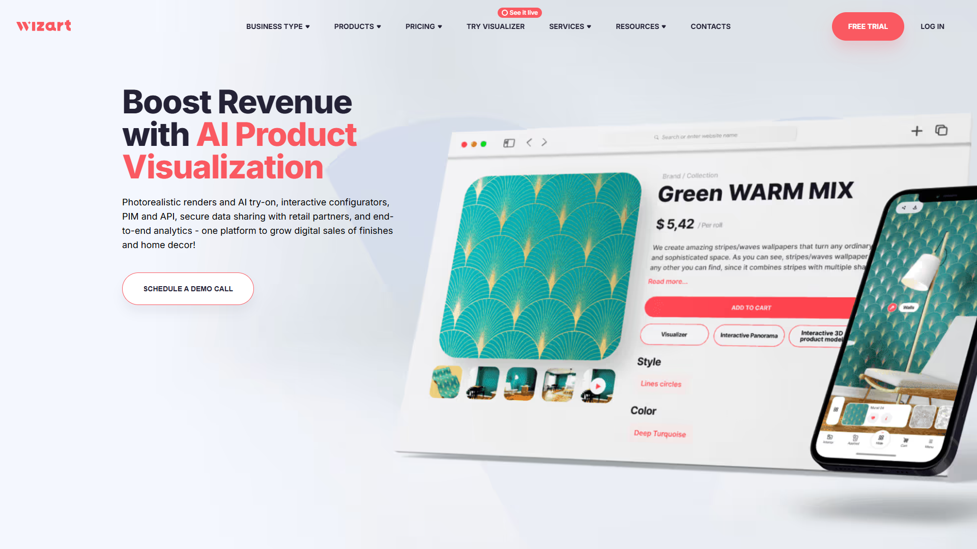 Wizart product screenshot