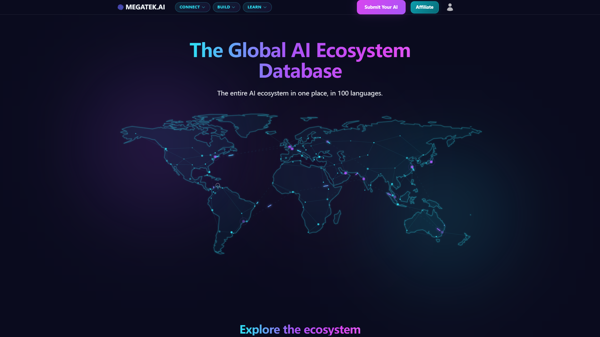 MEGATEK.AI product screenshot