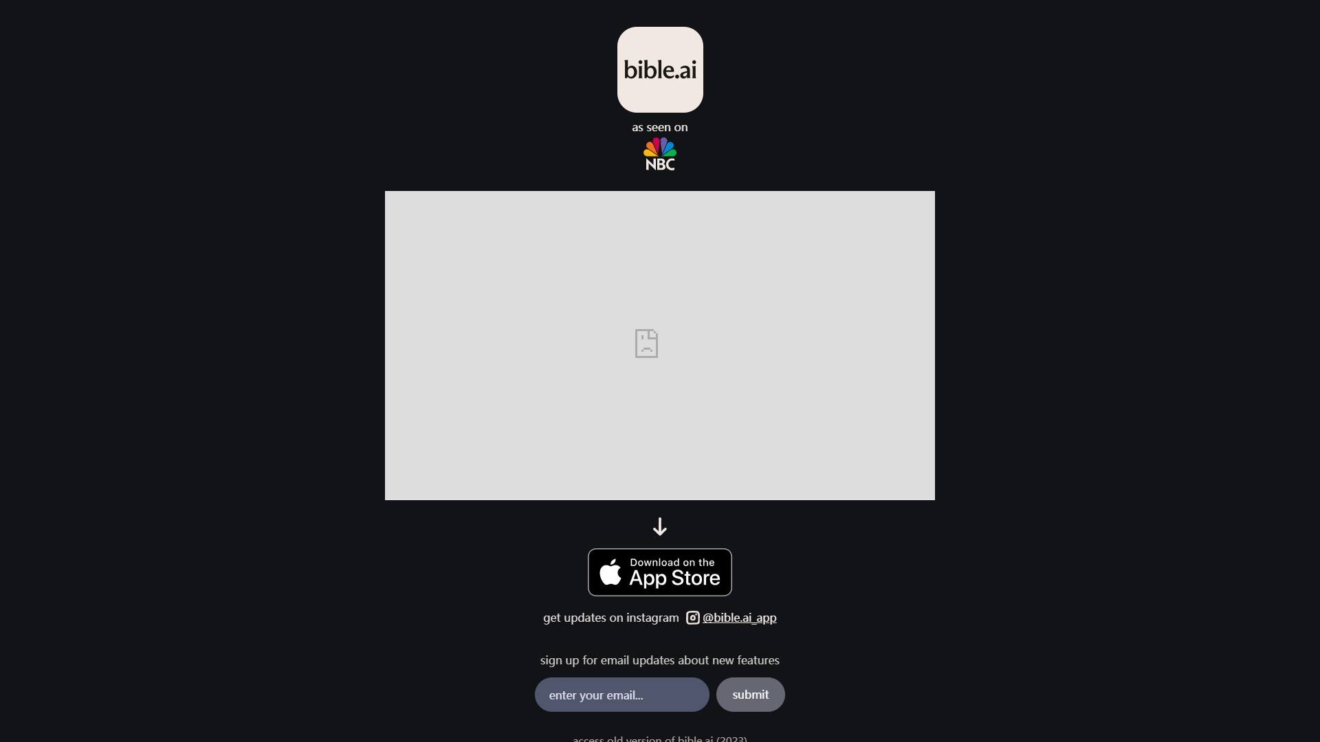 Bible.ai product screenshot