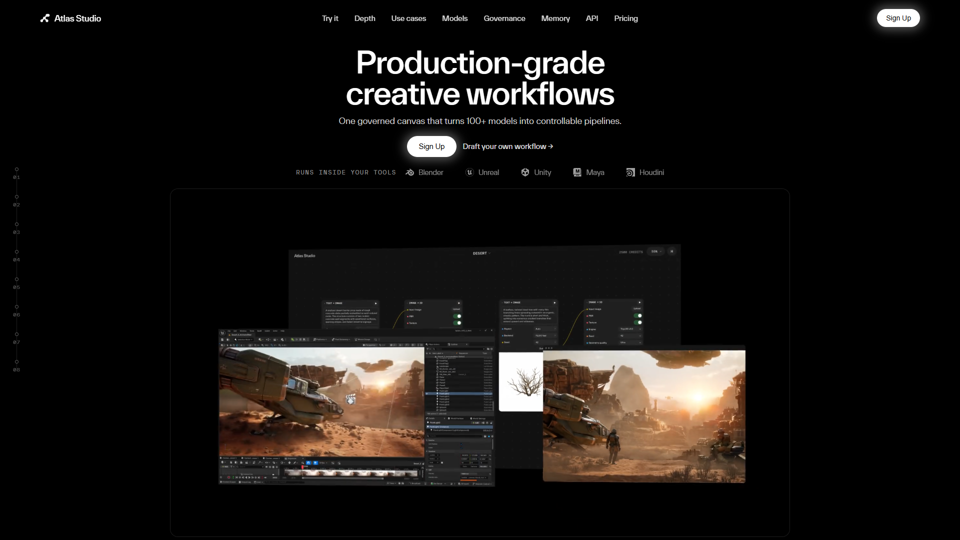Atlas AI Studio product screenshot