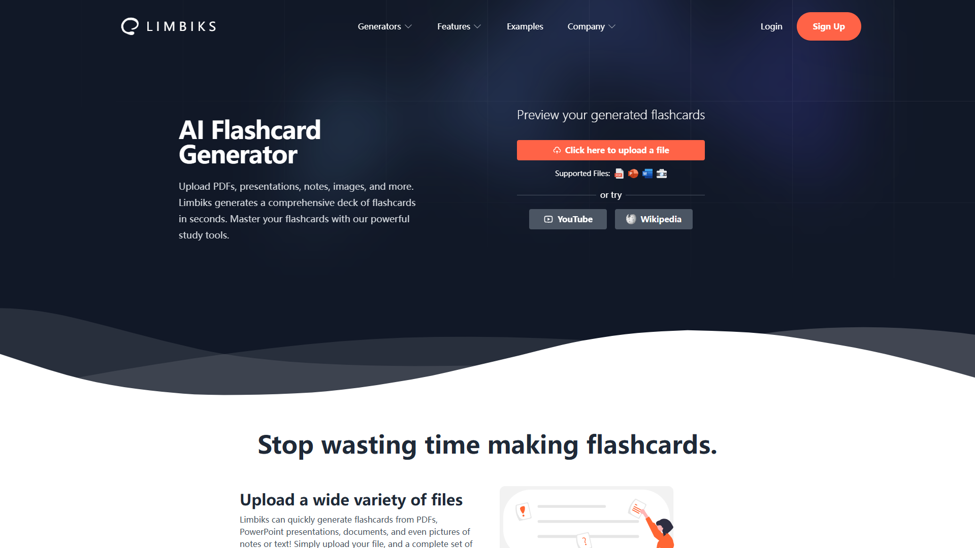 Limbiks product screenshot