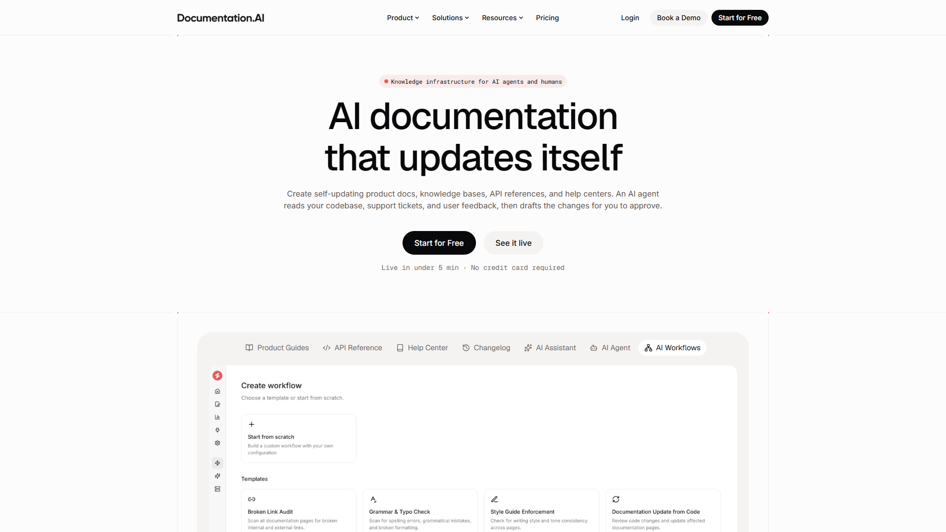 Documentation.AI product screenshot