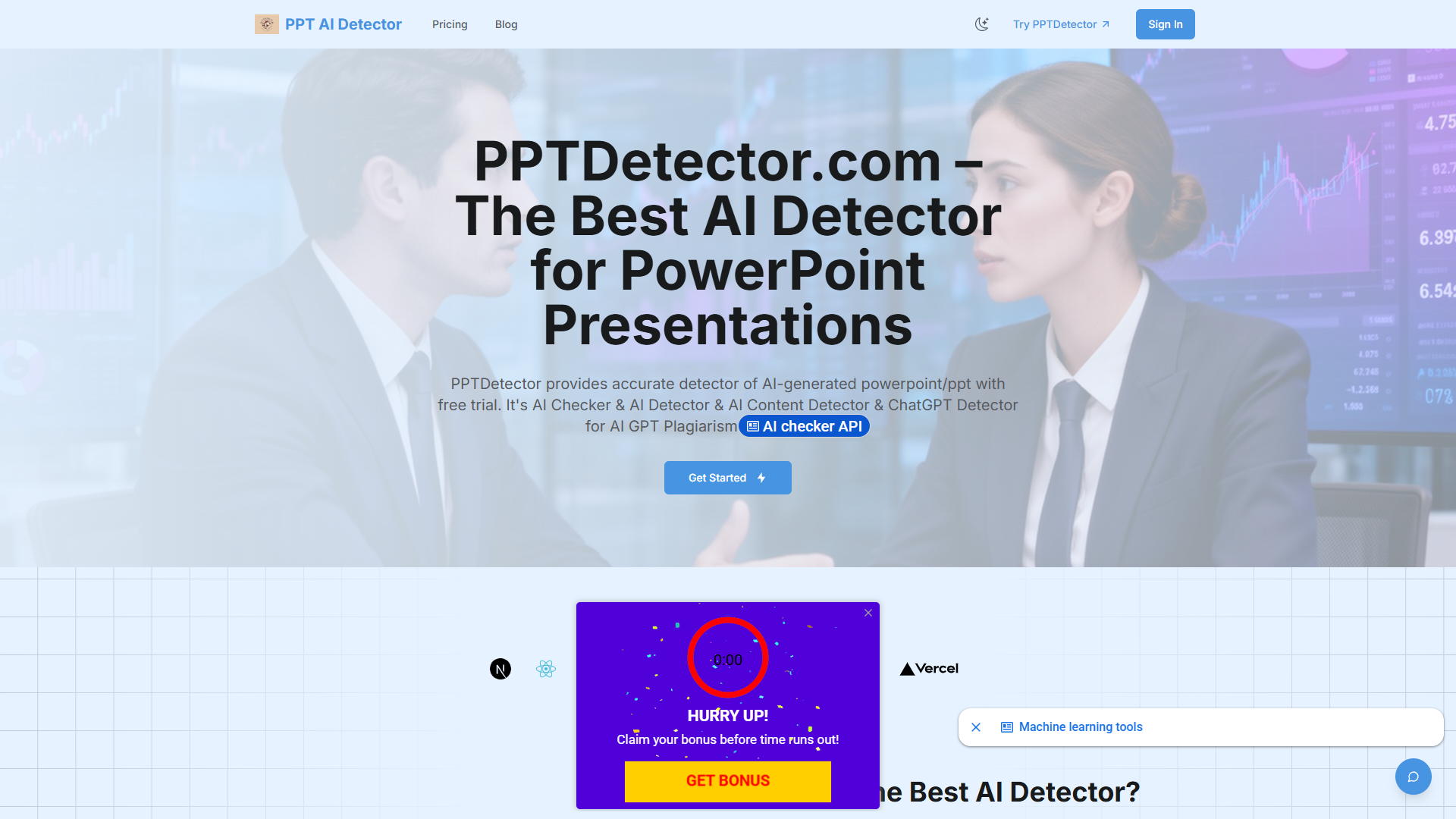 PPTDetector product screenshot