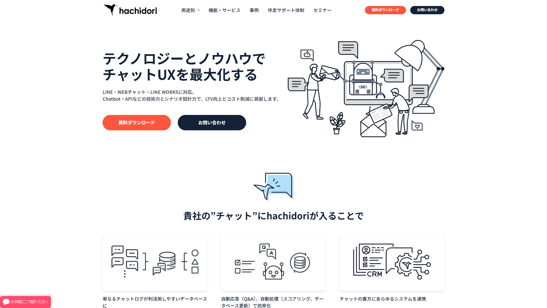 Hachidori product screenshot