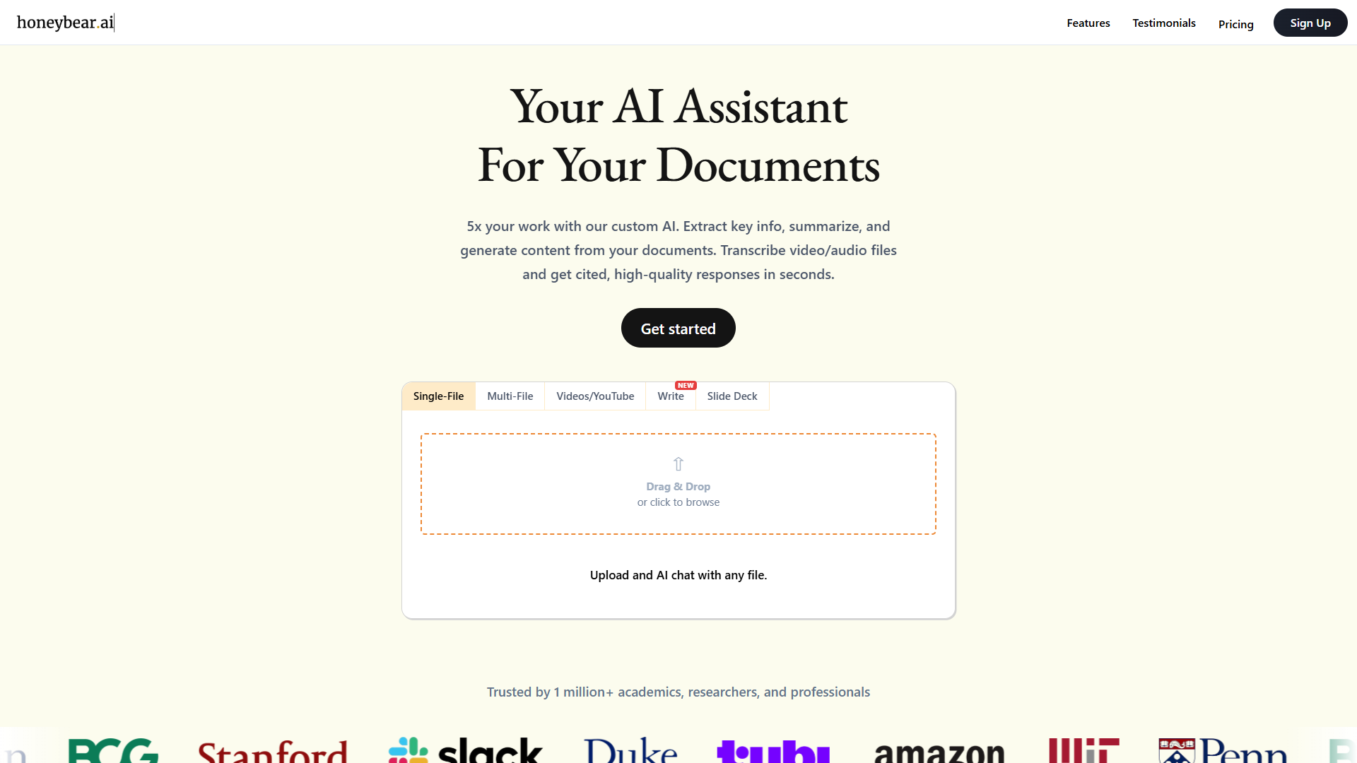 Honeybear product screenshot