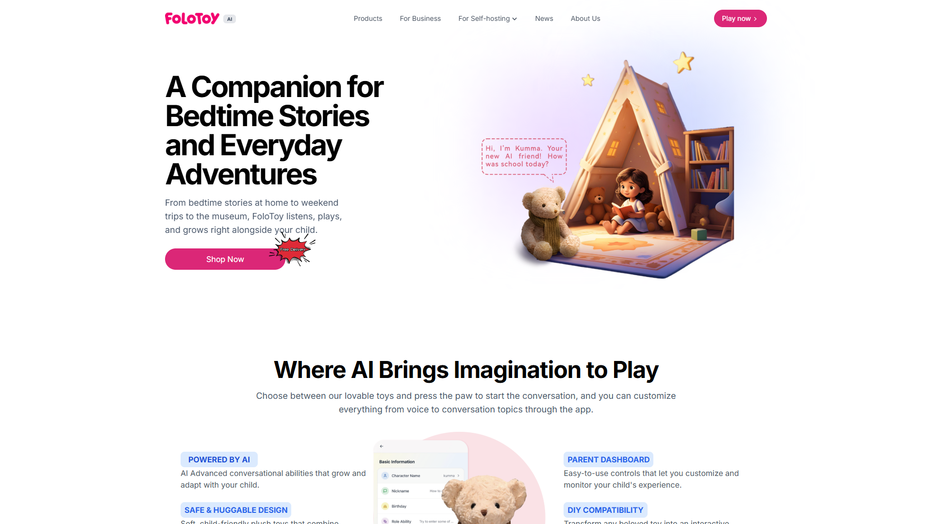 FoloToy product screenshot