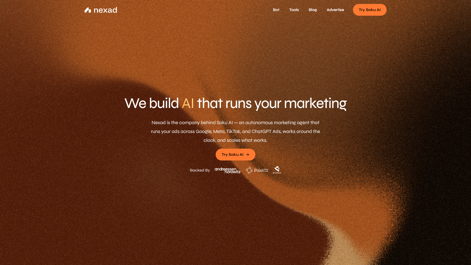 Nexad product screenshot