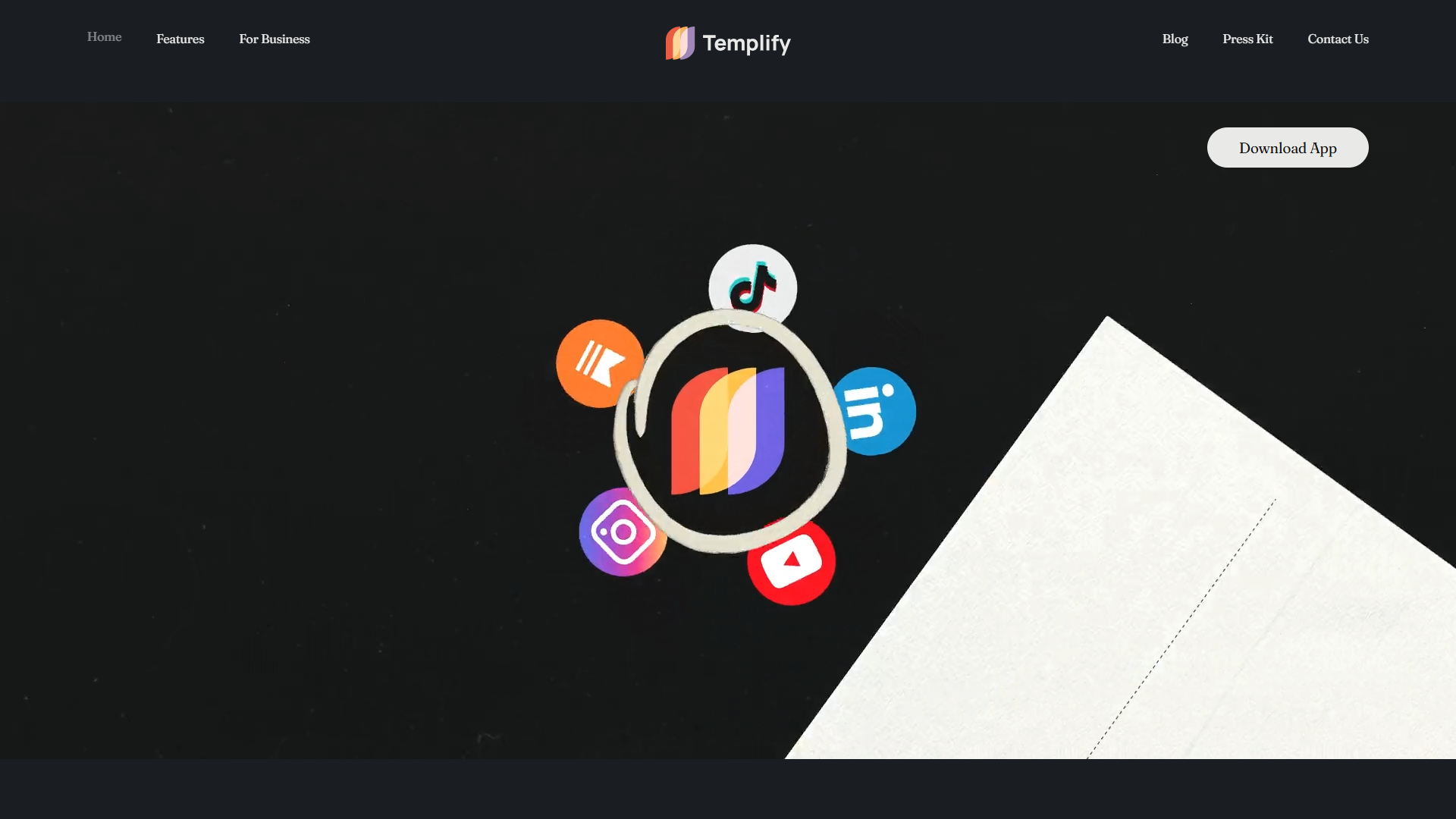 Templify product screenshot