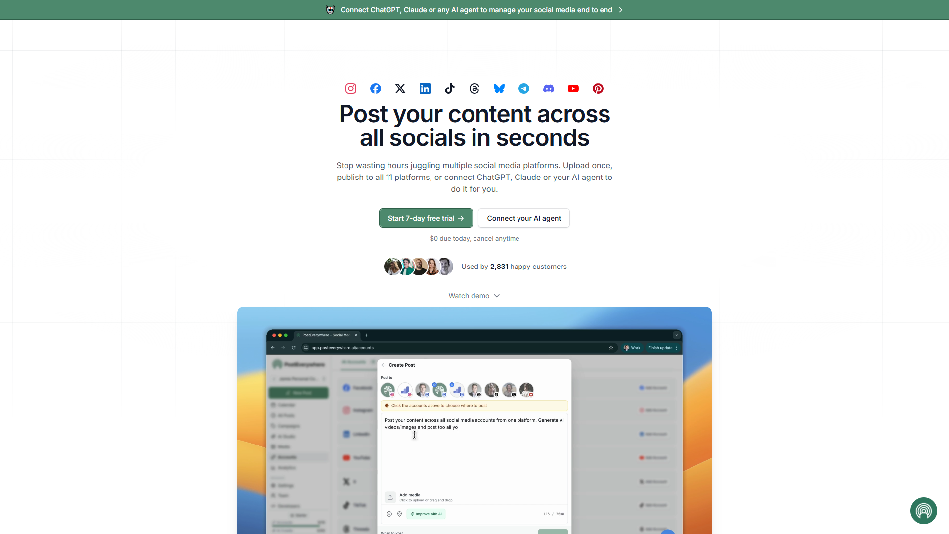 PostEverywhere product screenshot