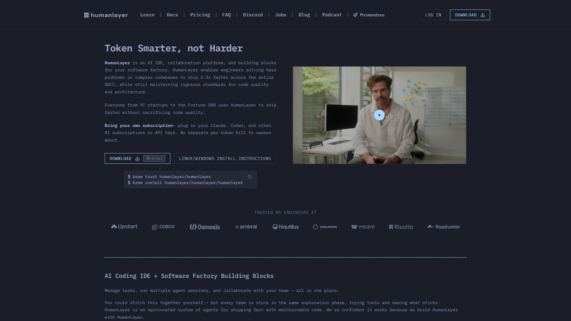 HumanLayer product screenshot