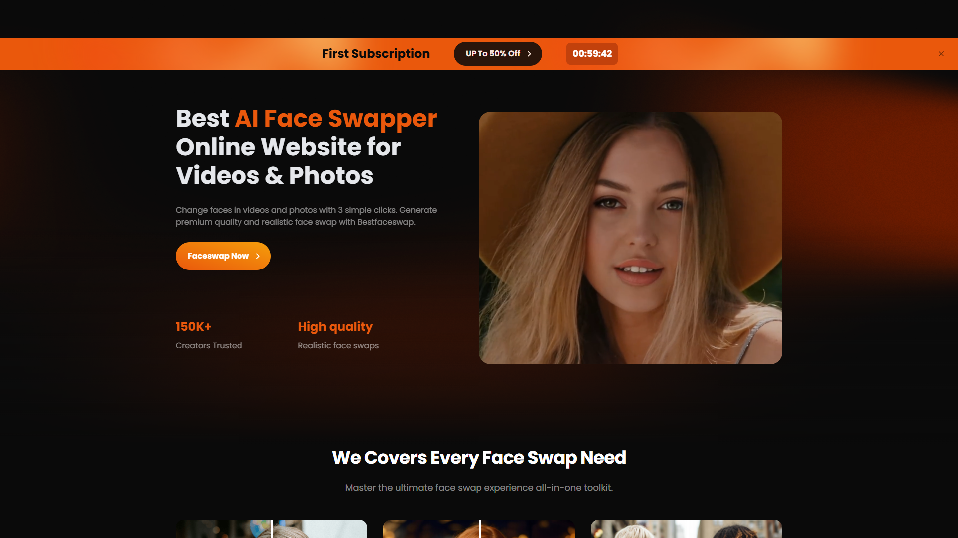 BestFaceSwap product screenshot