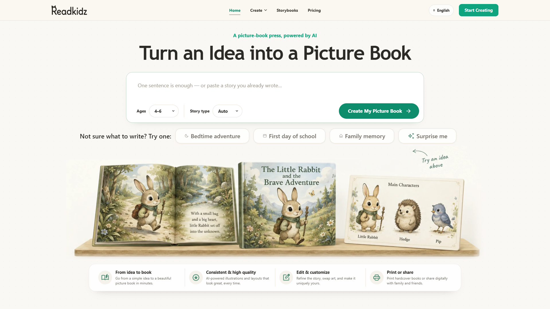 ReadKidz product screenshot