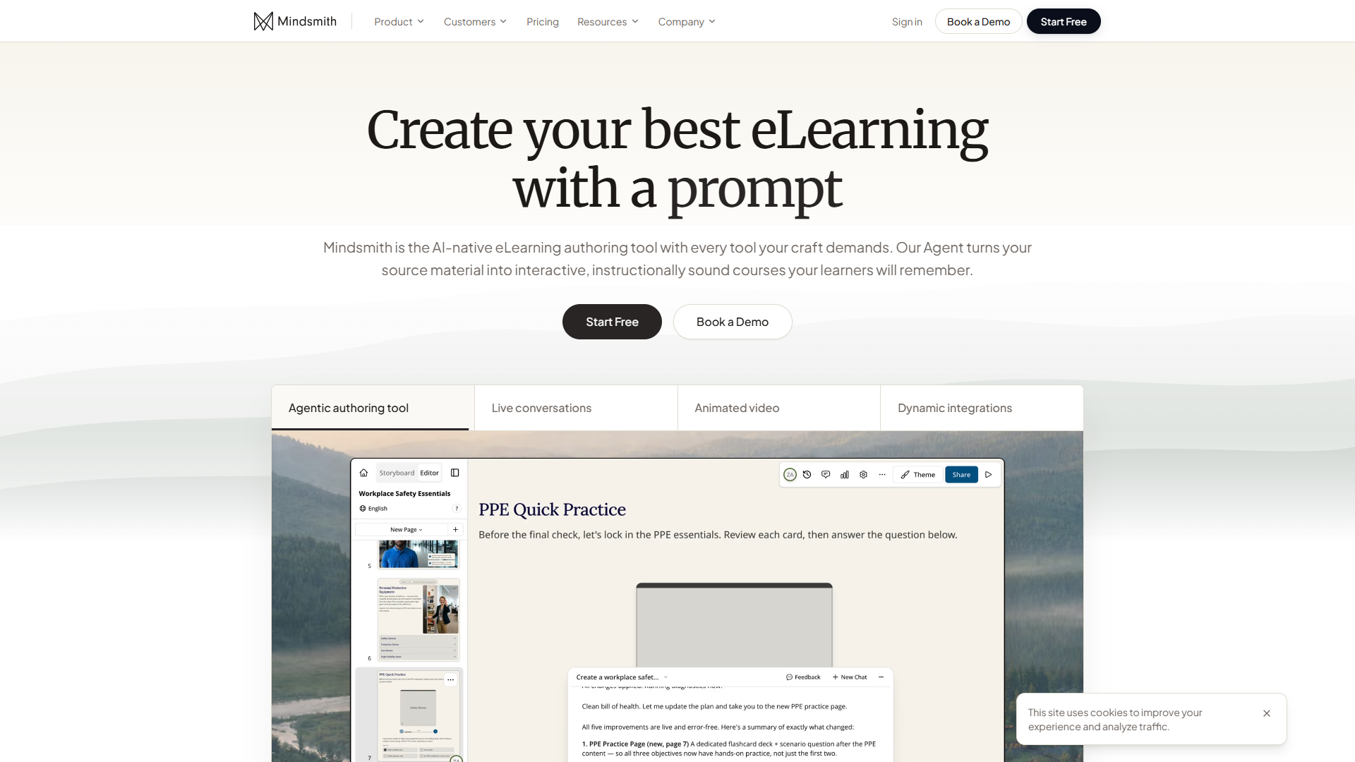 Mindsmith product screenshot
