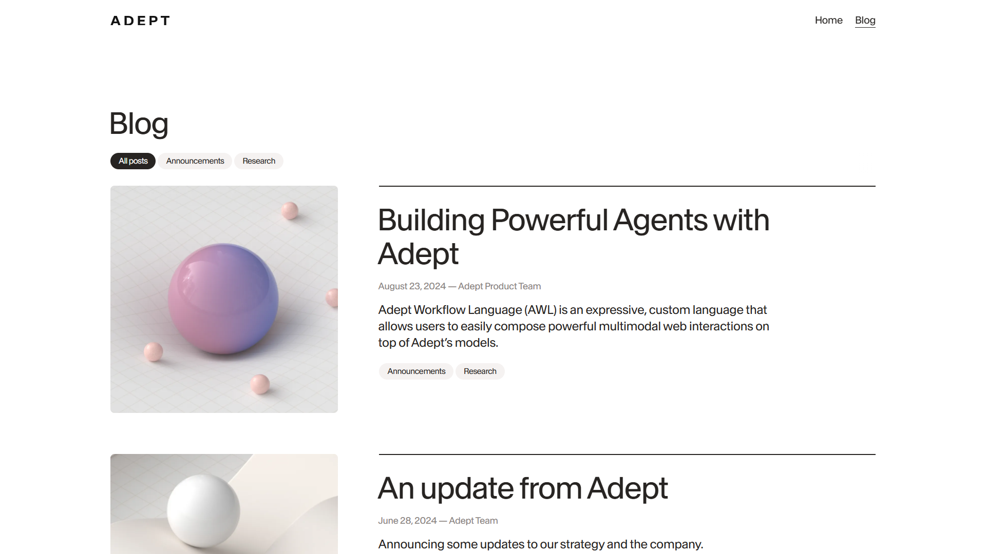 Adept product screenshot