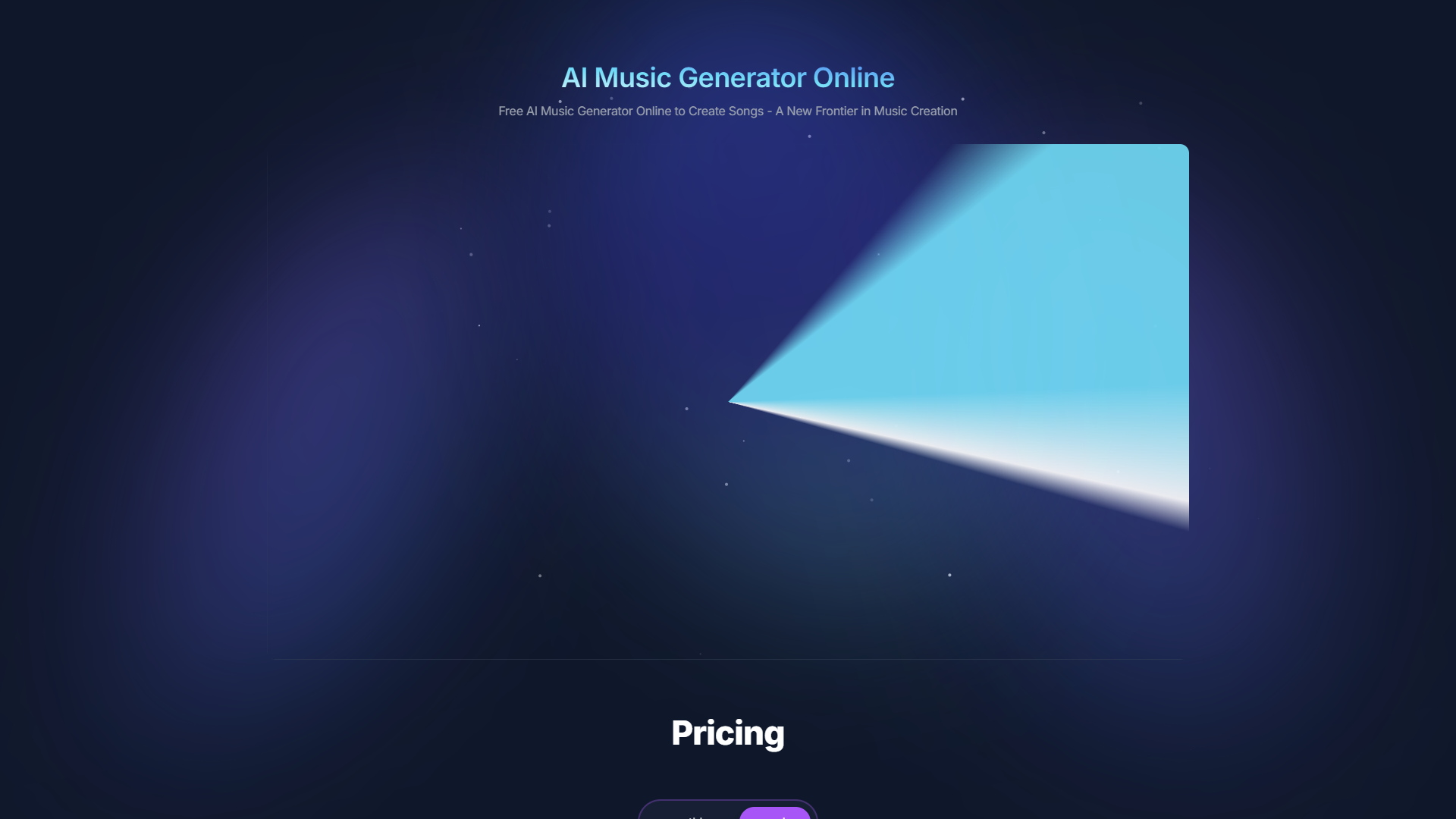 MUSICK AI product screenshot