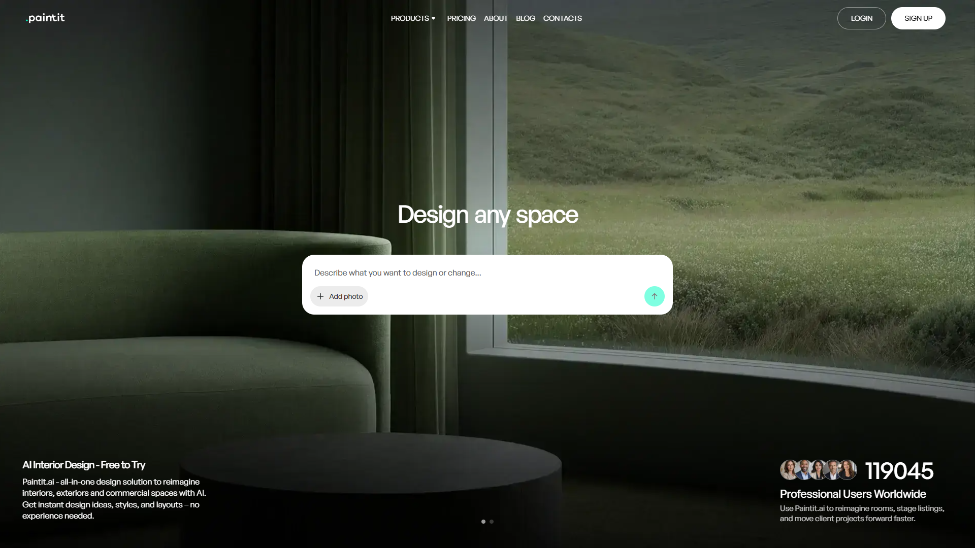 Paintit AI product screenshot