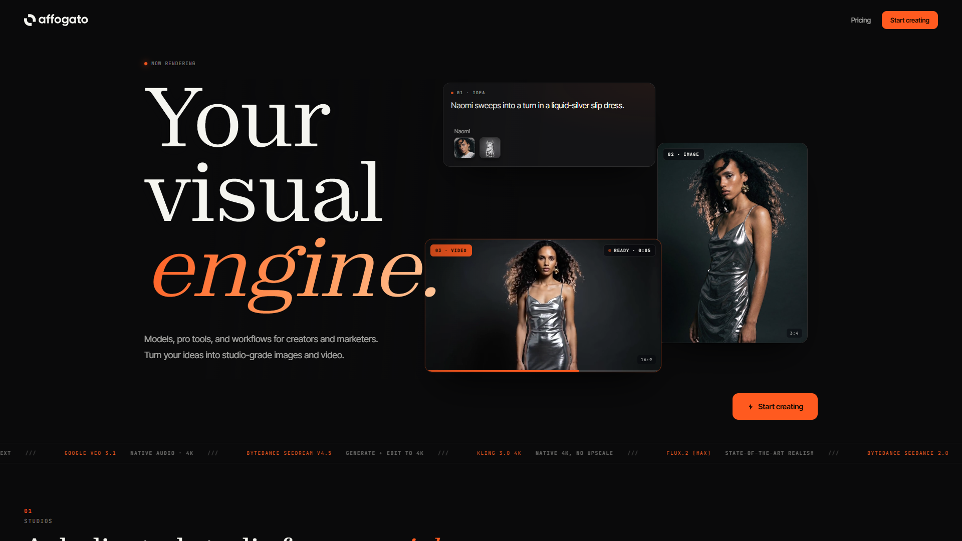 RenderNet AI product screenshot
