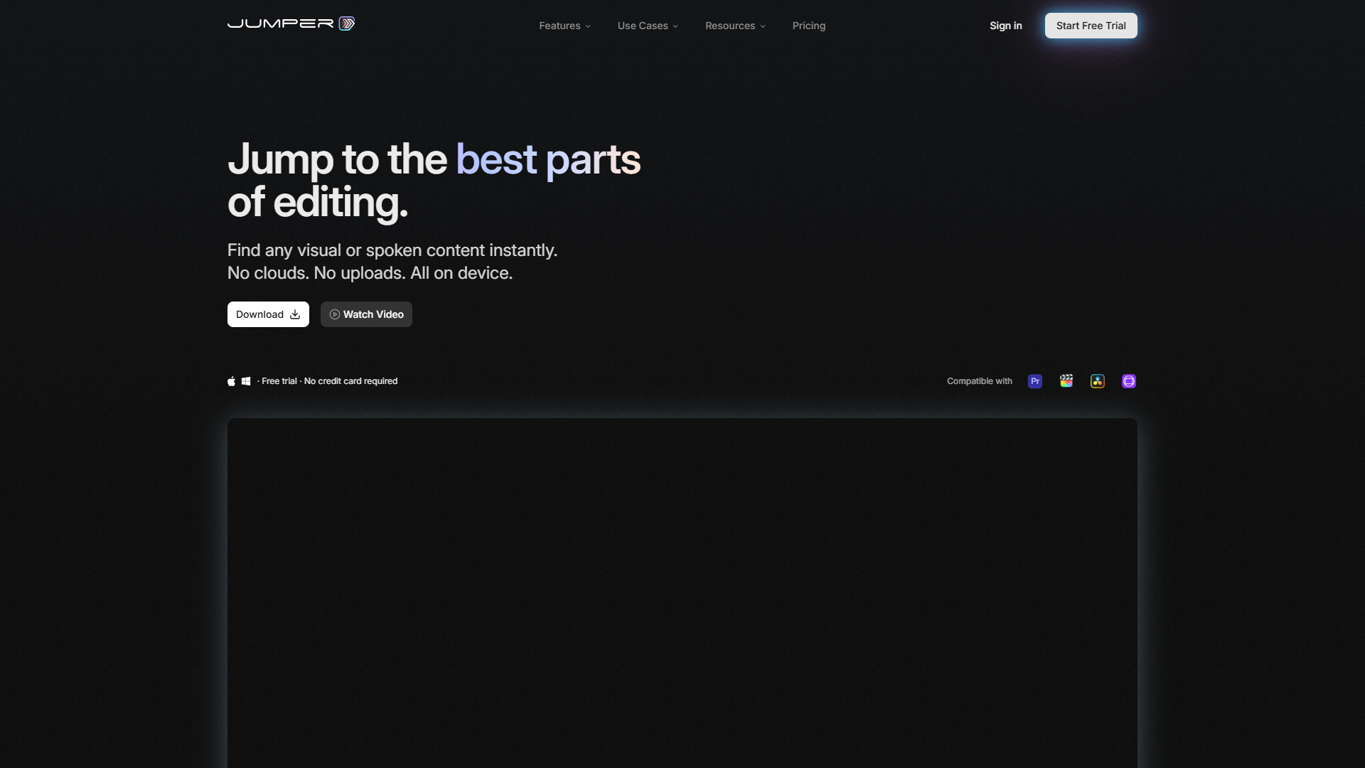 Jumper product screenshot
