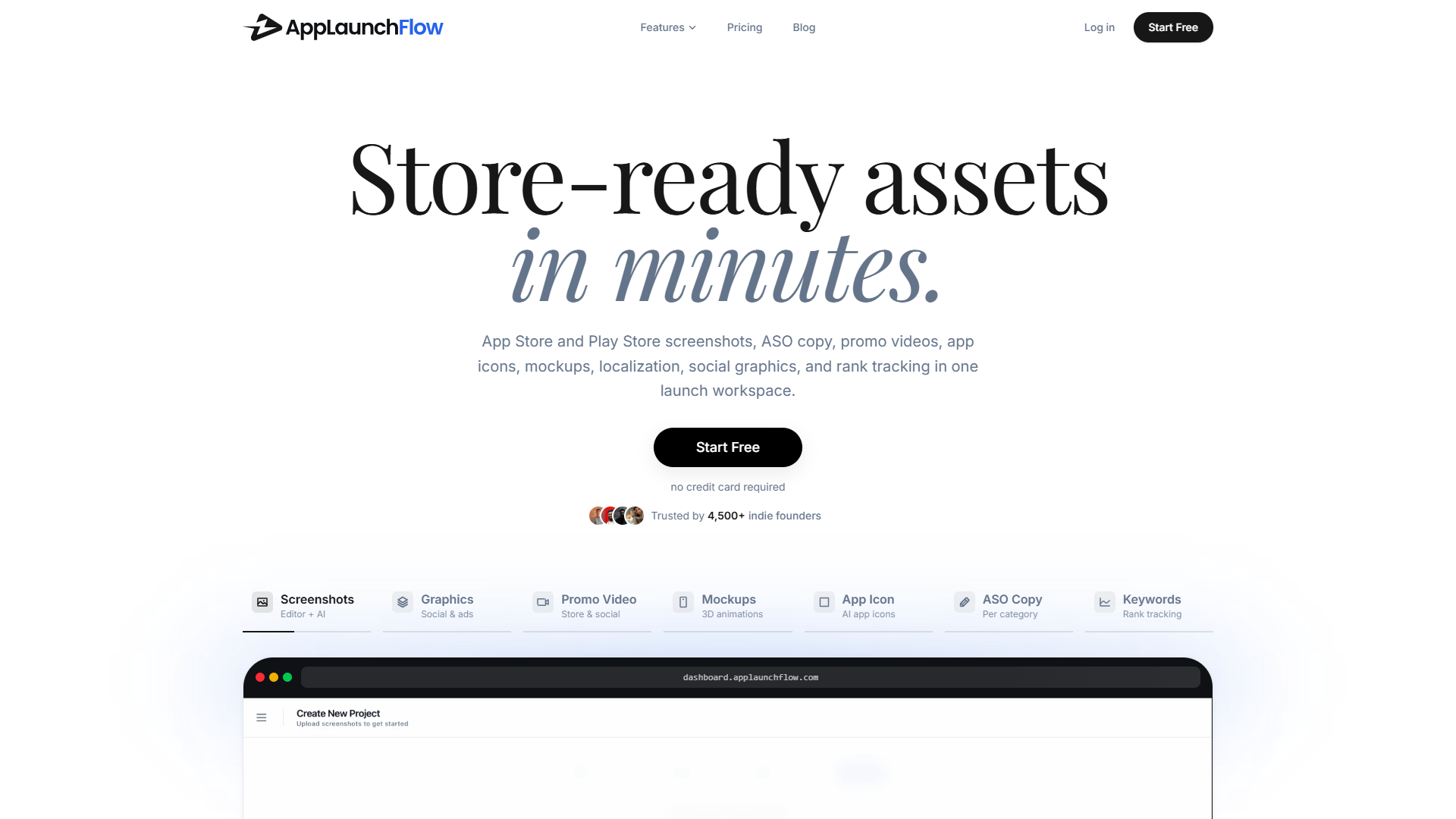 AppLaunchFlow product screenshot