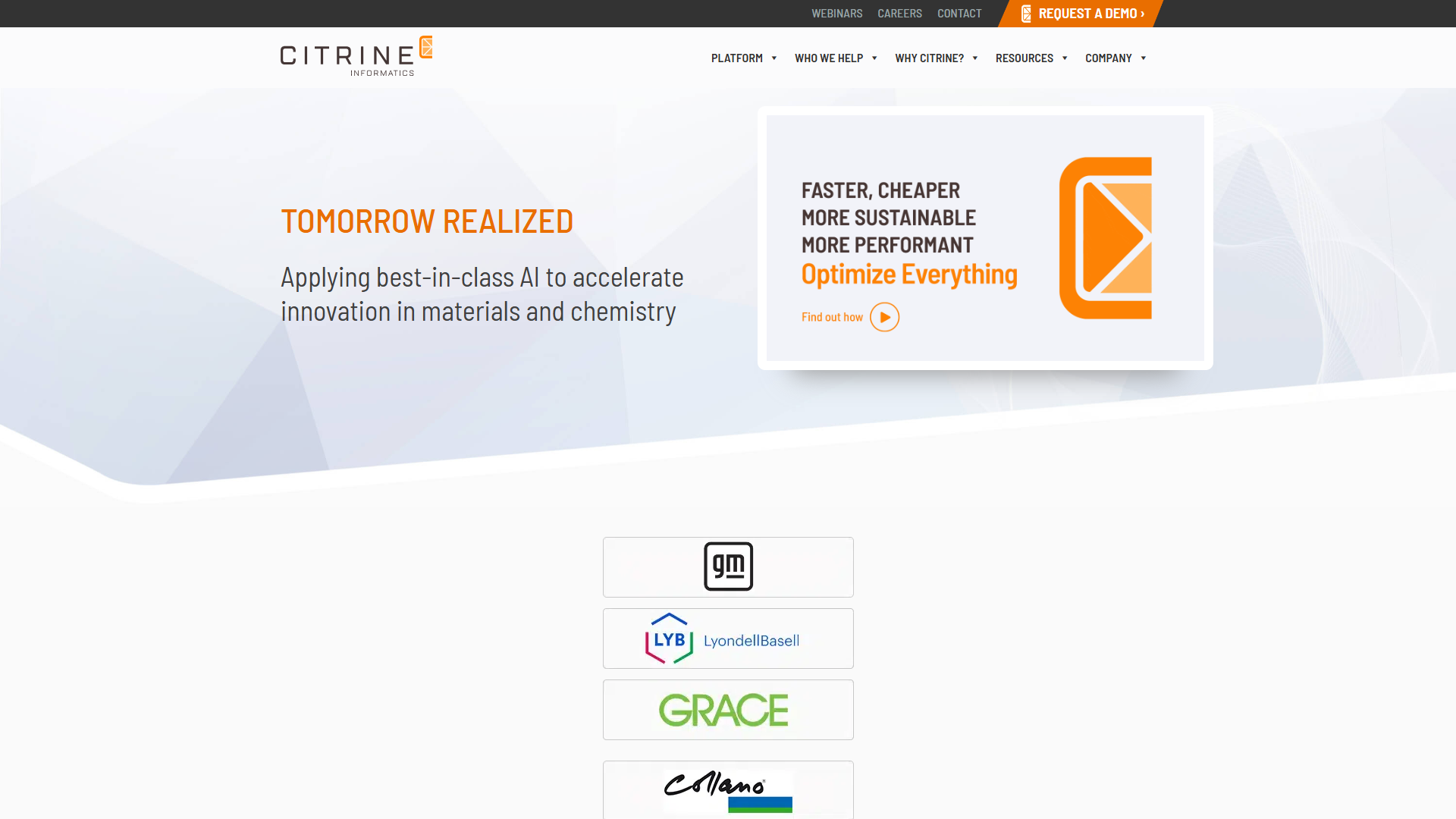 Citrine product screenshot