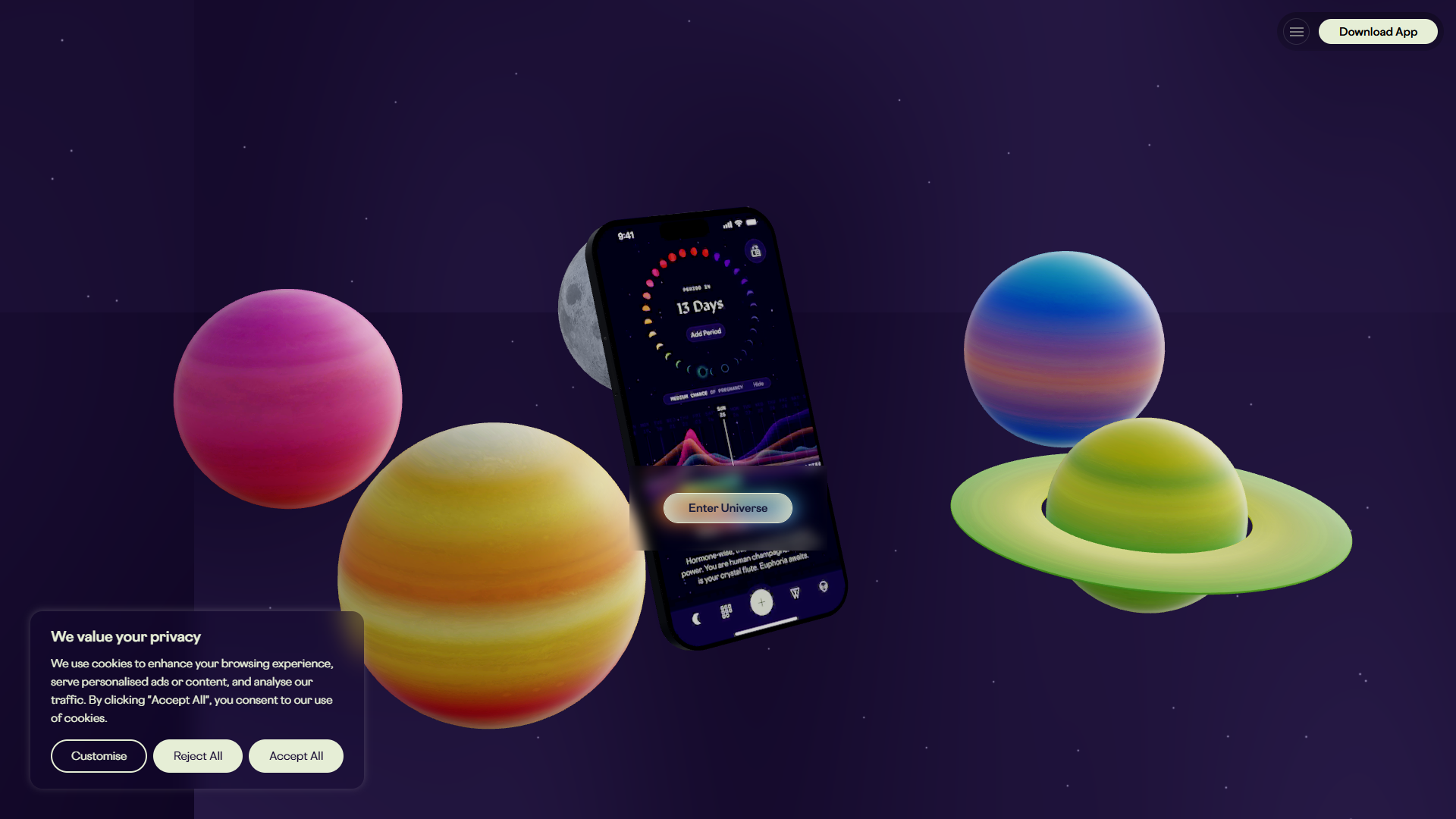 Stardust product screenshot