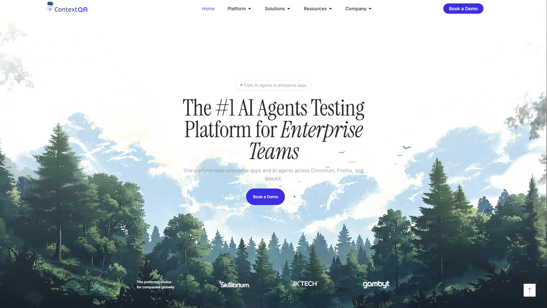 ContextQA product screenshot