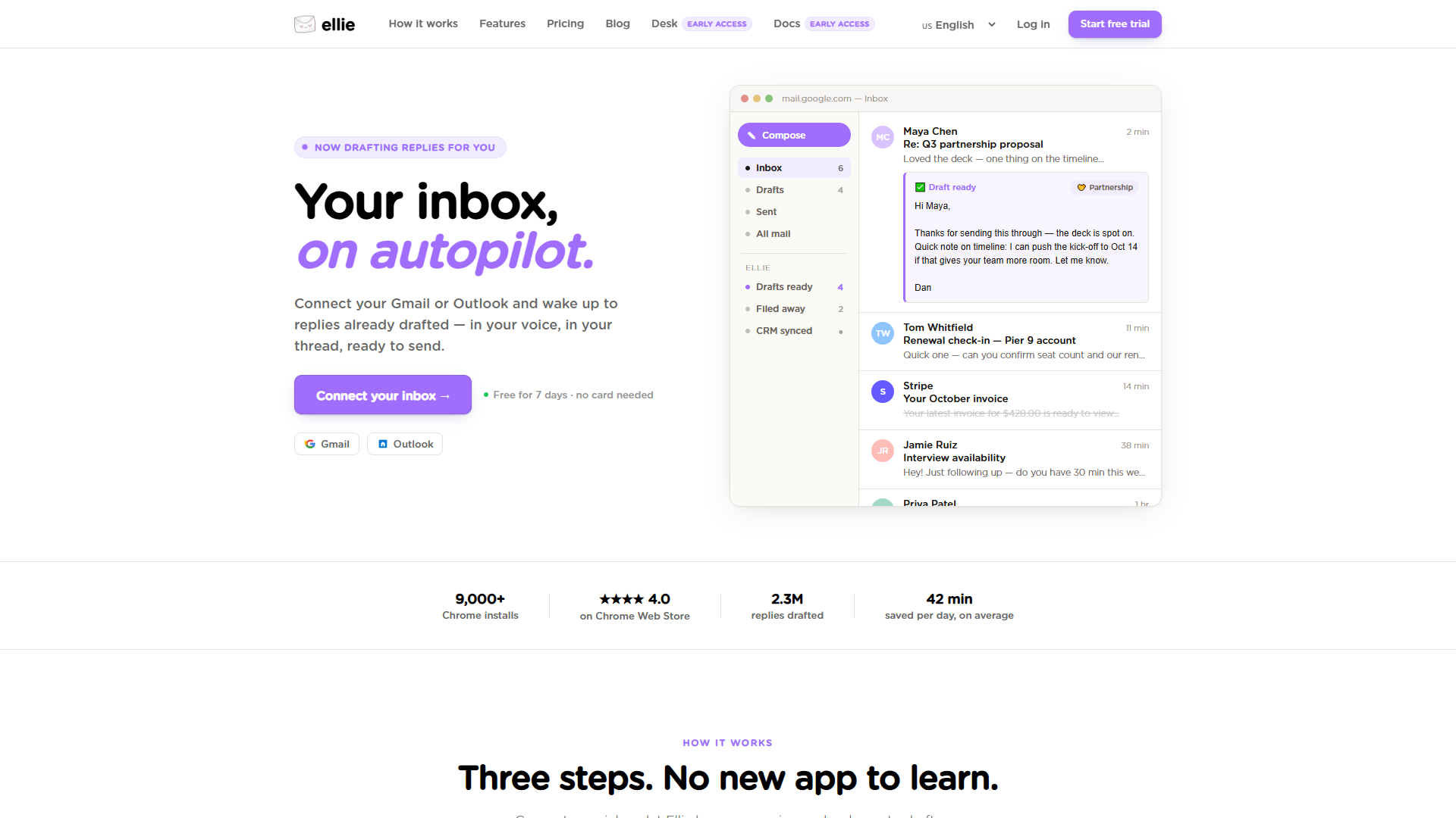 Ellie product screenshot