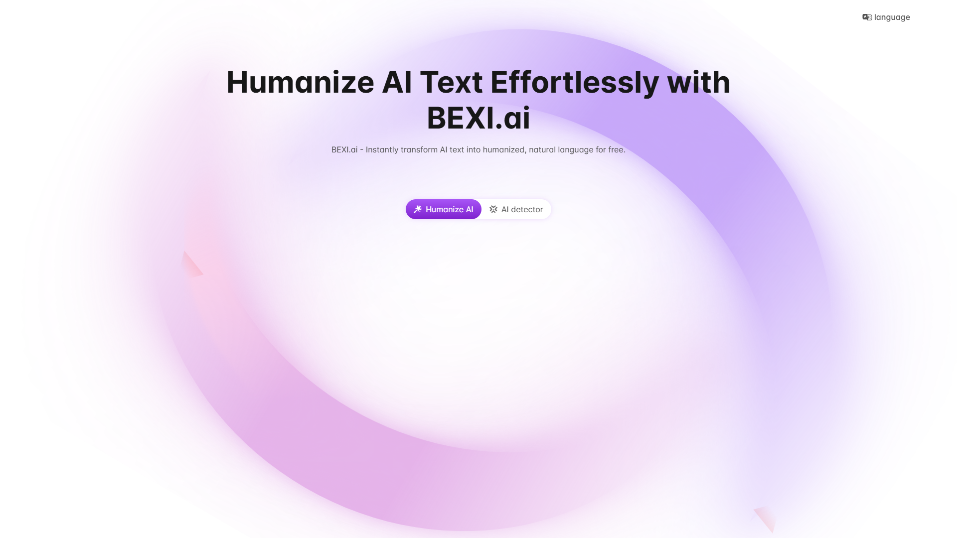 Bexi product screenshot