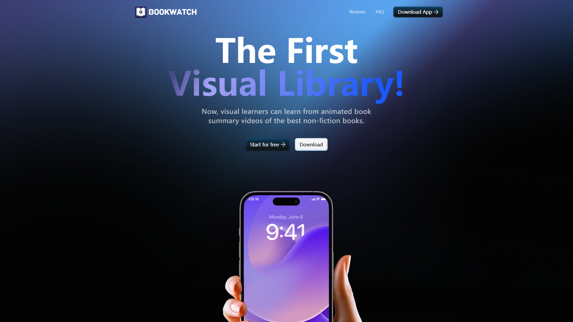 Bookwatch product screenshot