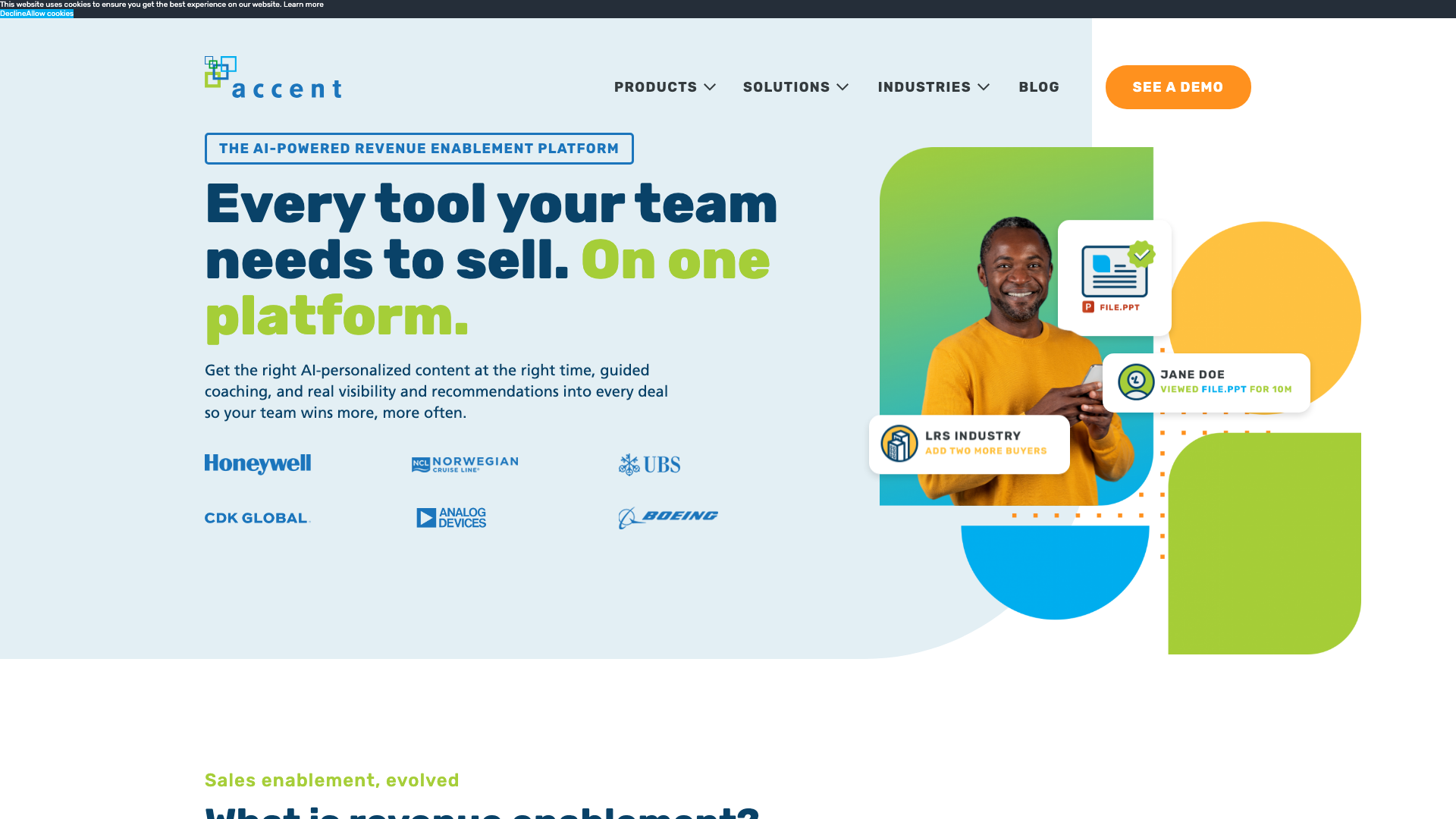 Accent Technologies product screenshot