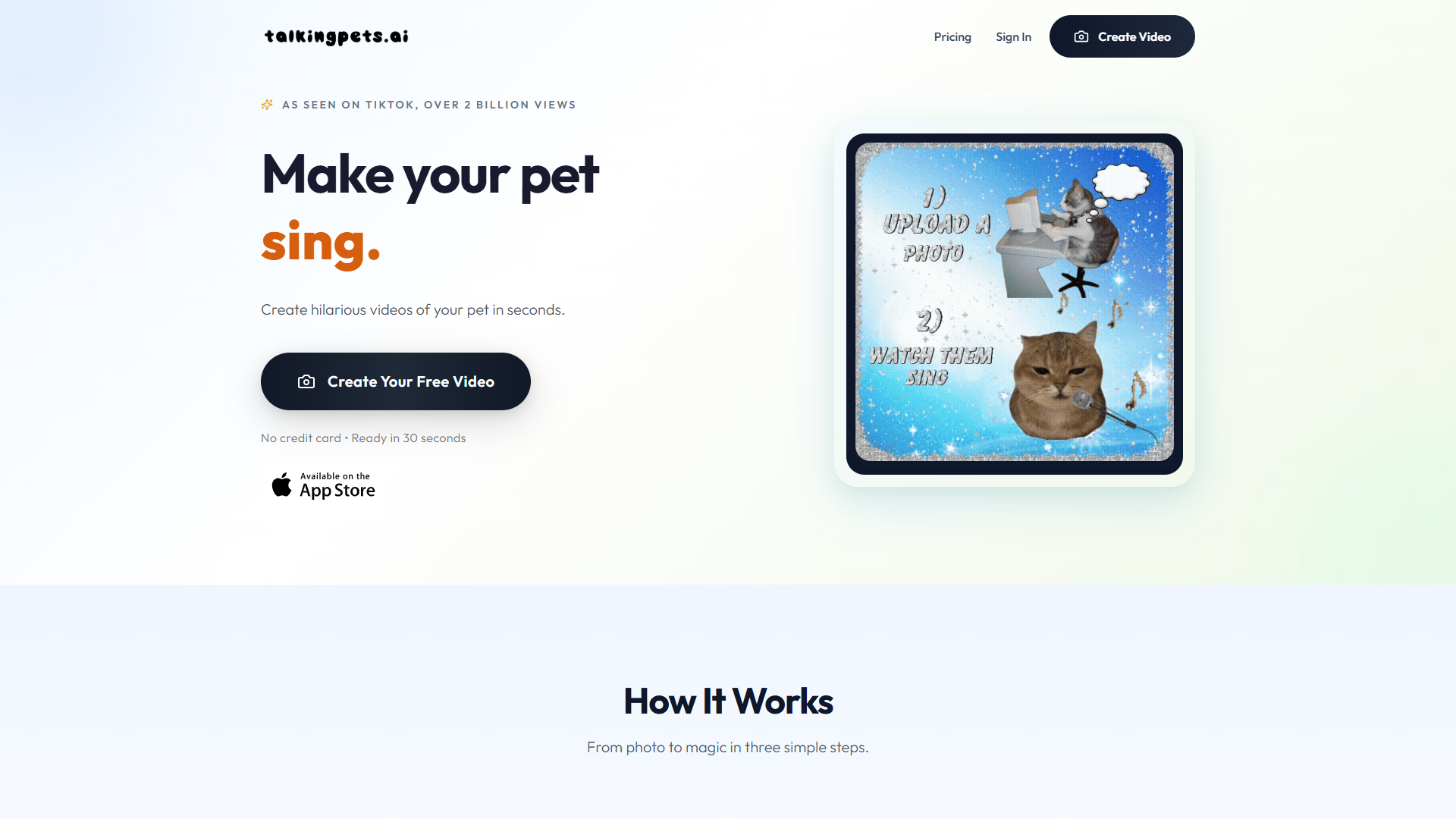 Talking Pets product screenshot