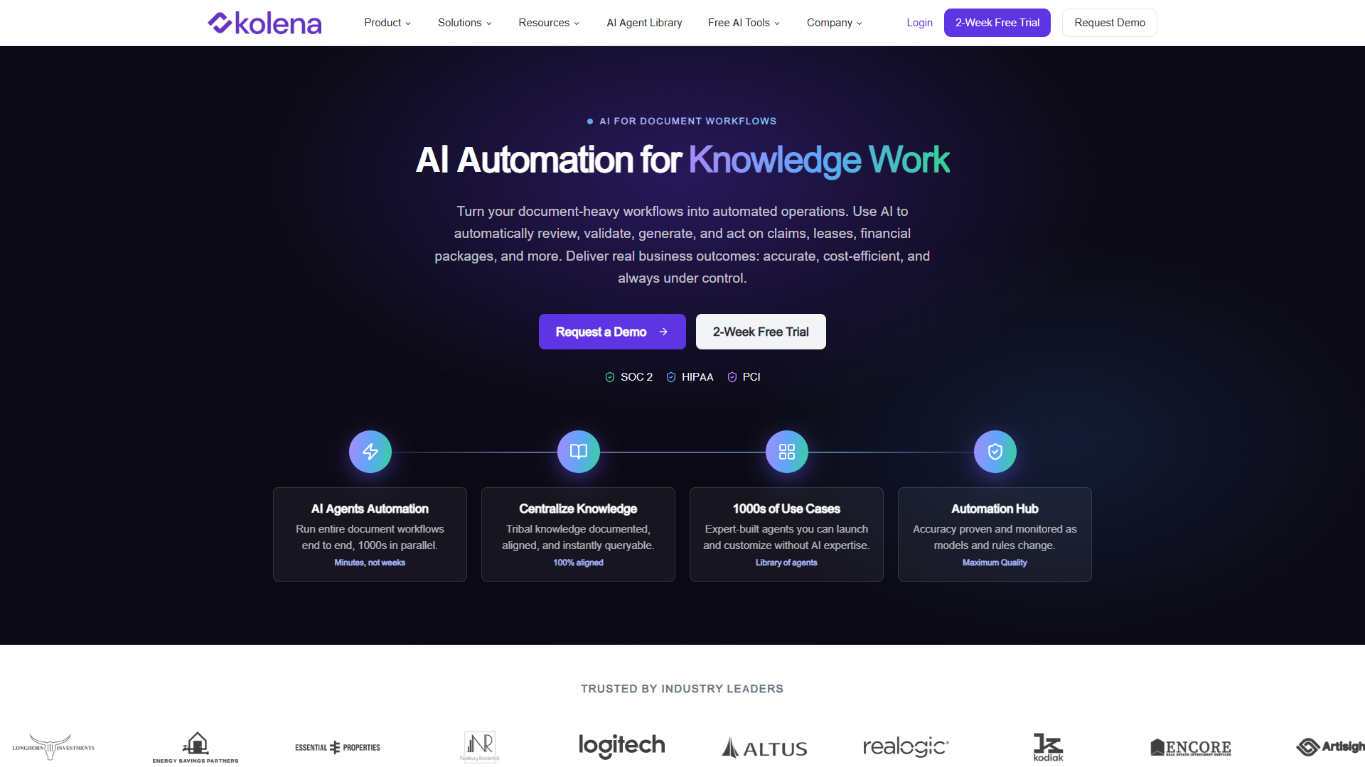 Kolena product screenshot