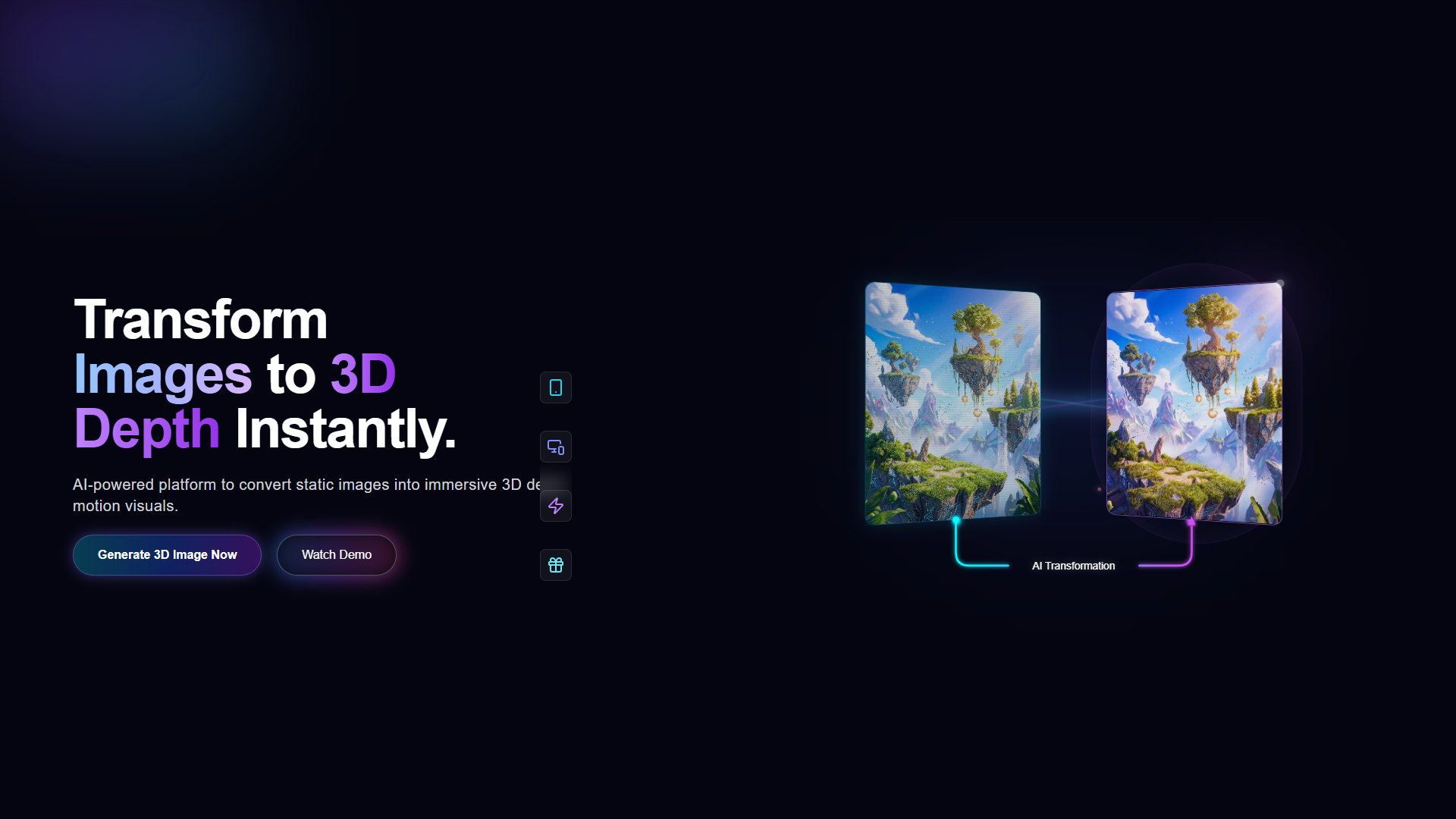 Depthflow product screenshot