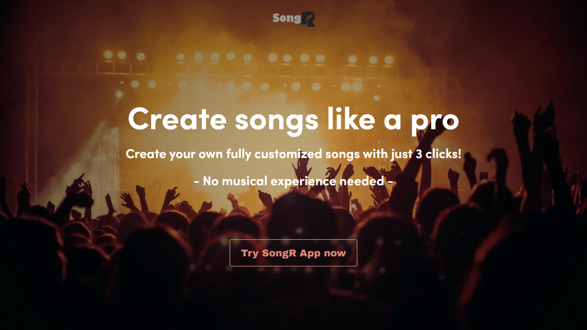 Songr product screenshot